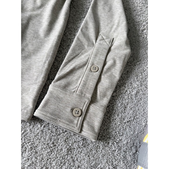 FLX Women's Soft Button Down Long Sleeve Size Small Fall Comfortable Collared - Picture 4 of 8